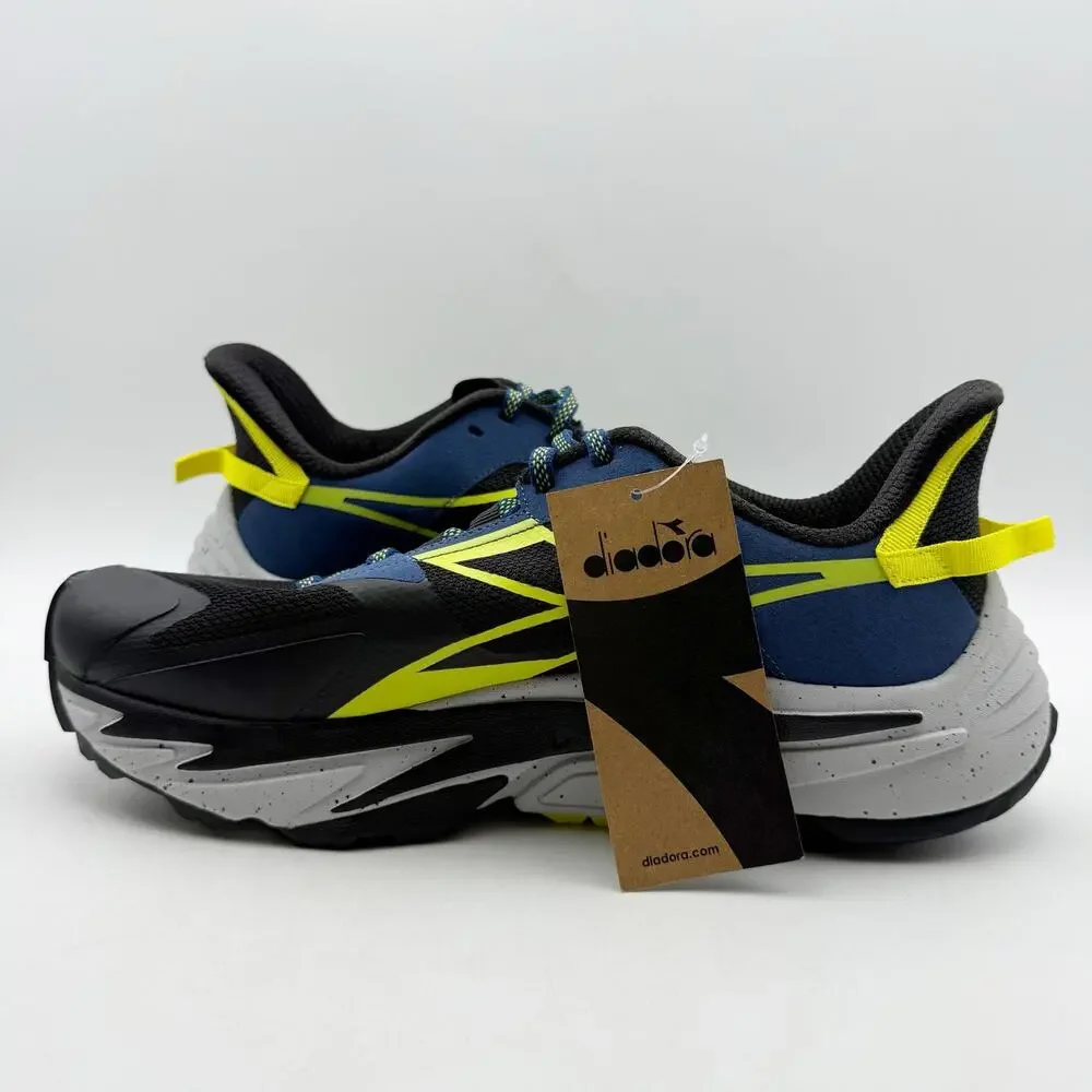 Diadora Mens Equipe Sestriere XT Trail Running Sneakers US 10 Blue Black NWOB